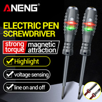 ANENG B05 Word/cross Screwdrivers Neon Bulb Indicator Meter Electric Pen Insulated Electrician Highlight Pocket Tester Pen Tools