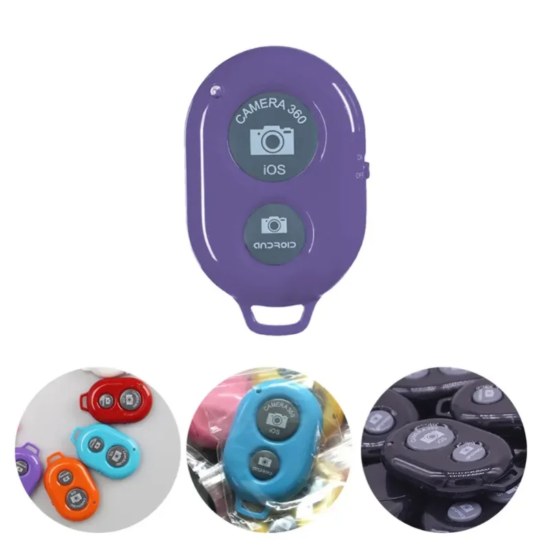 Mini Camera Bluetooth-compatible Remote Controller Photo Shutter Release Button Phone Selfie For IOS/Android Smartphones