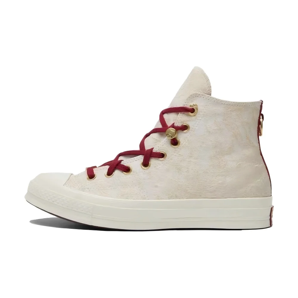 Converse Chuck Taylor All Star CNY High-Top Canvas Sneakers – Beige, Versatile Comfort, Durable Outsole & Unisex Fit A19072C