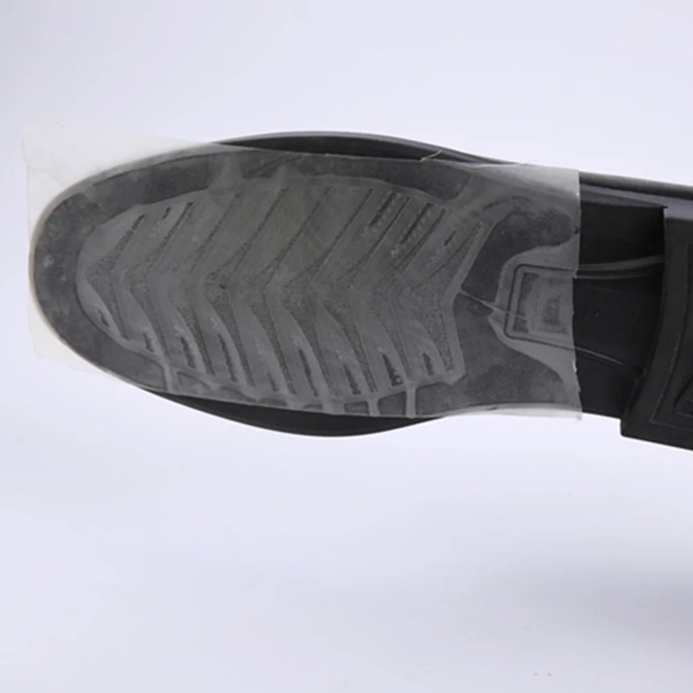 

Shoes Film Sole Wearproof Wearproof Shoes Film Dirt Proof Long Practical Home Store Shoe Protection PVC Safe Durable Cover