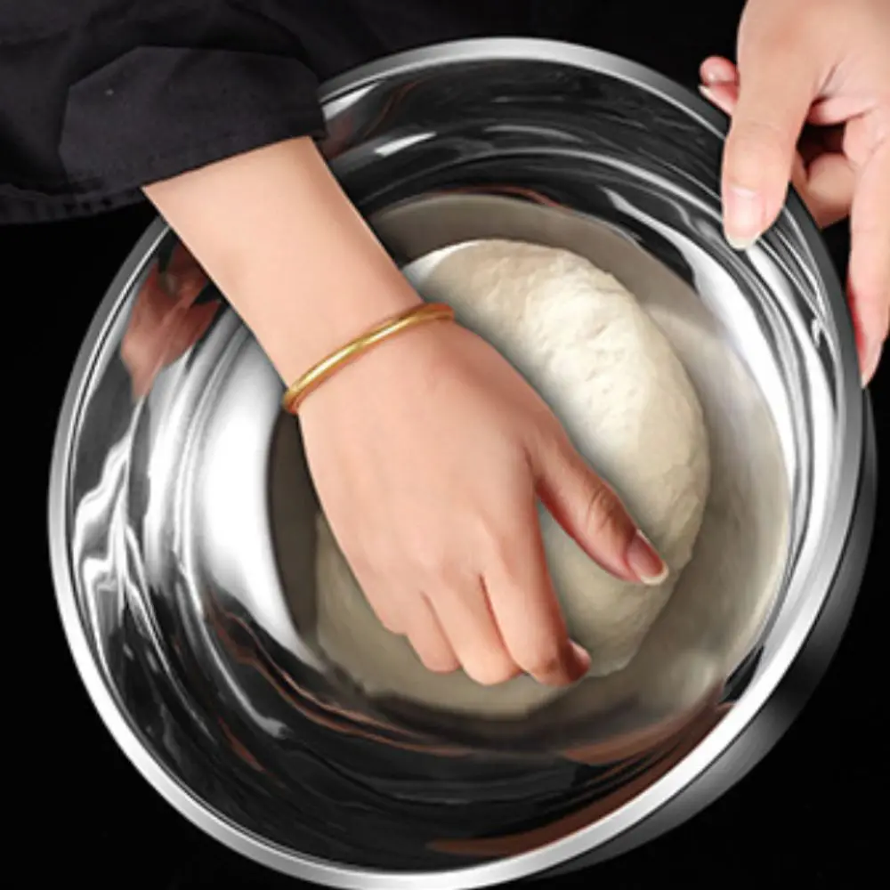 

Household 3.5 L Salad Spinner Stainless Steel Manual Vegetable Dehydrator Detachable Quick Drying Fruit Washer Restaurant
