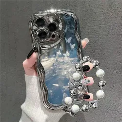 Ice Butterfly Phone Case For Samsung Galaxy S24 S23 Ultra S20 FE S21 S24 Plus A05 J7 J2 Prime G530 Soft Silicone Cover