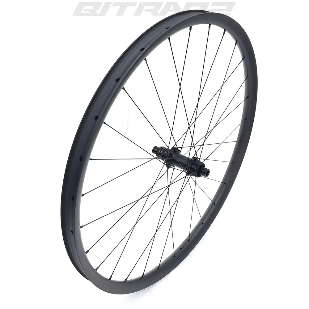 29er vélo léger XC Boost roues en carbone 23mm disque asymétrique 28/30/32/34/36mm Goldix M160SL cliquet vtt vélo Tubeless roues