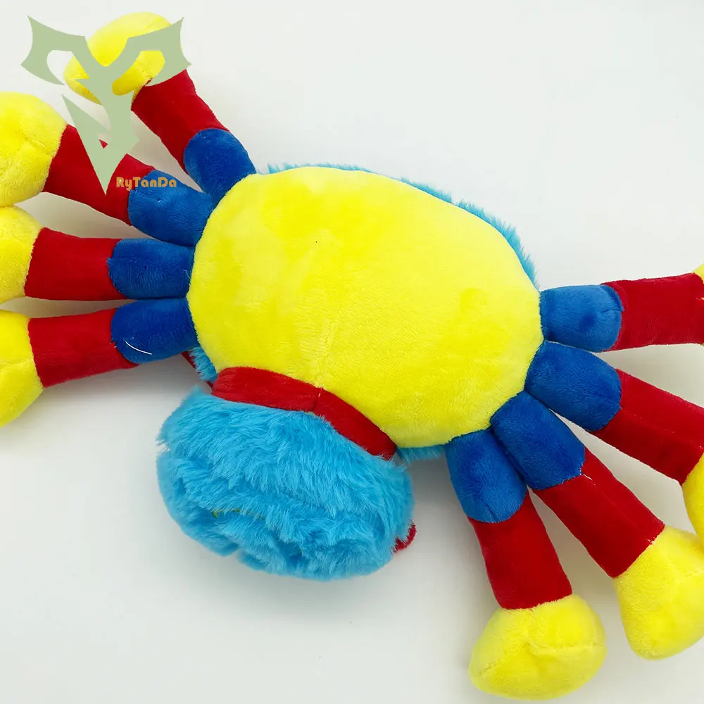 دمية حيوانات كرتونية محشوة ، ذئب وتيج ، عنكبوت قطيفة ، لعبة قطيفة ناعمة ، هدية عيد ميلاد جميلة للأطفال ، كاواي ، جديد ، 35 *