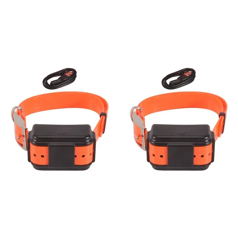 【RECOMENDAR】2X Pet Tracker Gps Collar For Dogs Gps Tracking Animal Real Time Tracking IP67 Waterproof Hound Locator