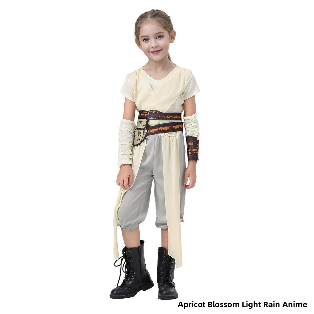 Force Awakens Rey Girl Classic Movie Role Plang Costume loween Outfit Women's Ethnic Stage Costume Autumn 2025