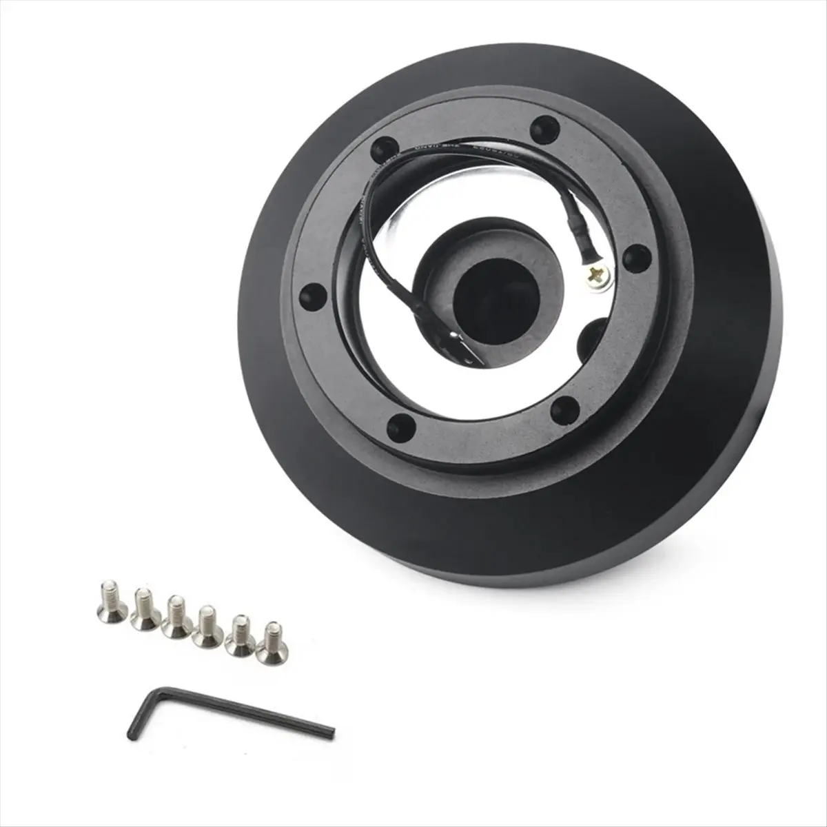 ABQE SRK-E30H Aluminum Racing Steering Wheel Short Hub Kit Adapter Boss Kit for BMW E30 3-/5-SERIES 318 325 528 M3 M5 84-90