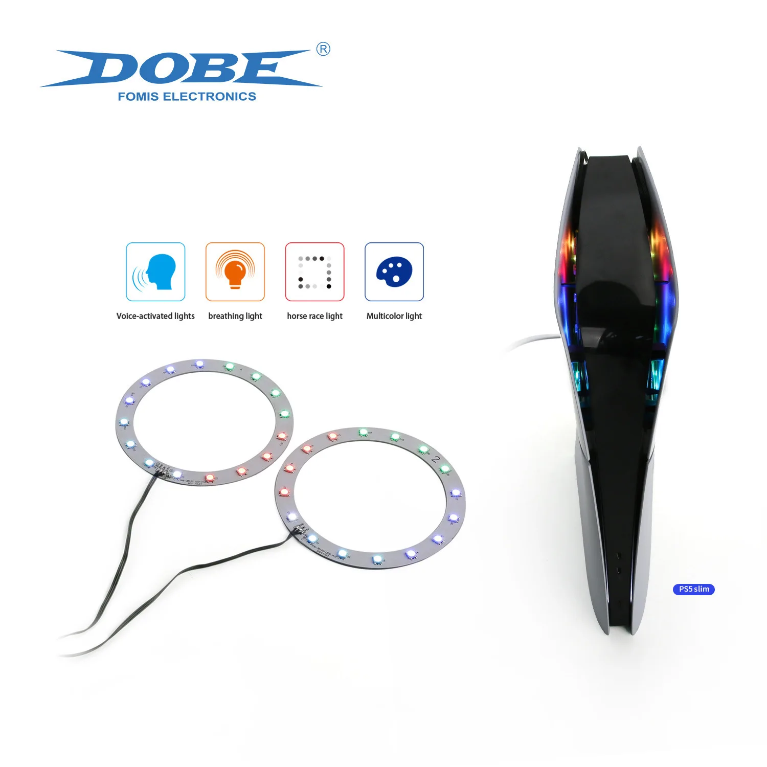 Luz LED Rgb universal para consola Ps5/ps5 Slim/ps5 Pro