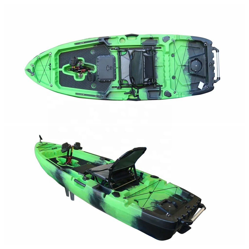 Vicking 2.5m Sit-On-Top Fishing Boat Single Pedal Kayak Rudder System Wholesale LLDPE Plastic Hull Material Alternative