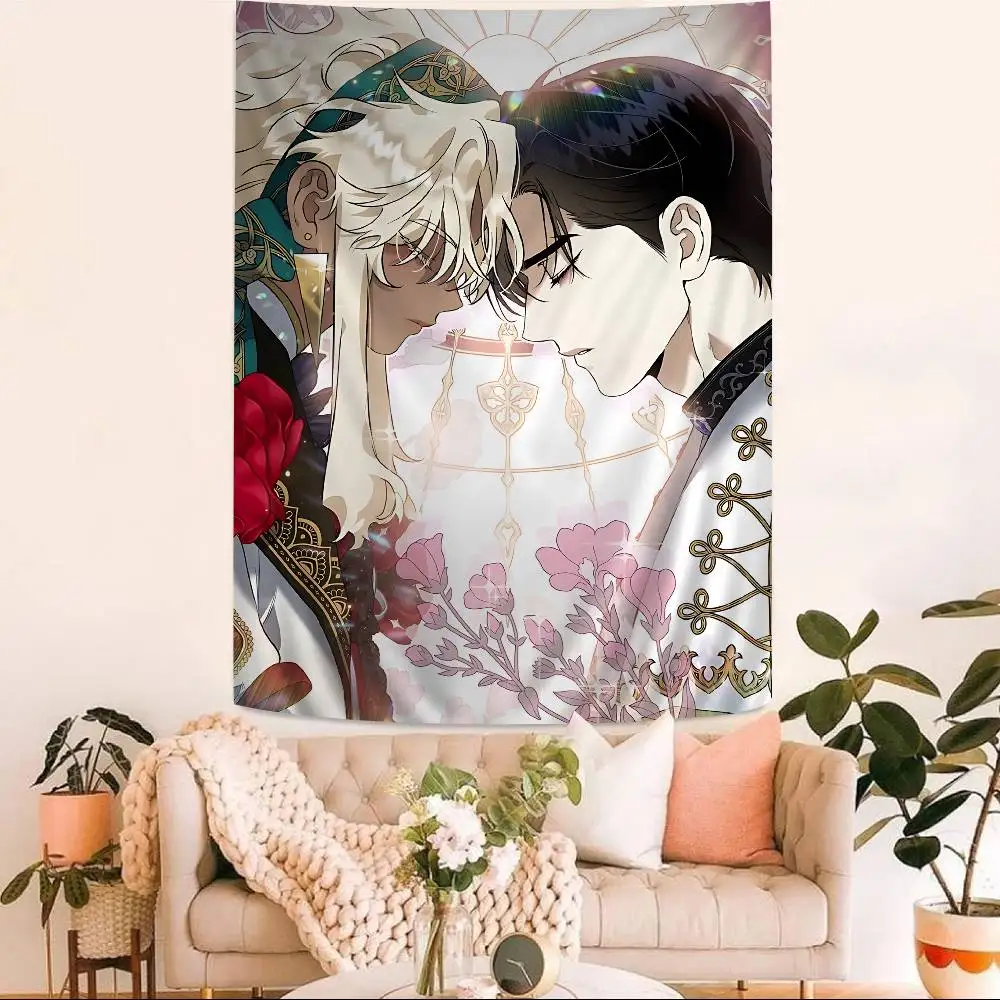 Brothers without a tomorrow bl Anime Anime Tapestry Hanging Tarot Hippie Wall Rugs Dorm Home Decor