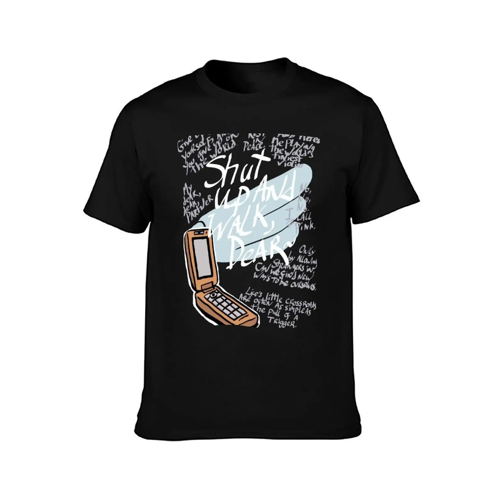TWEWY Joshua Kiryu Catchphrases T-Shirt Casual Streetwear Short Sleeve Tee