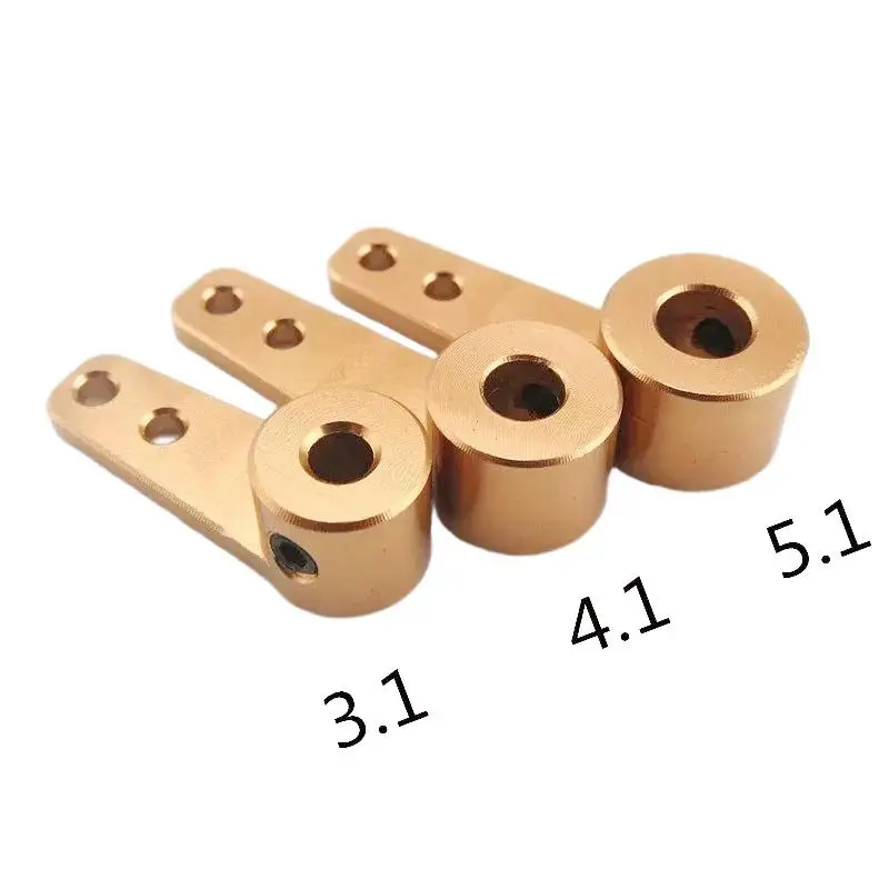 Screw Mount Steering Rudder Tiller Arm for RC Model Car Boat Bore Size 31mm/41mm
