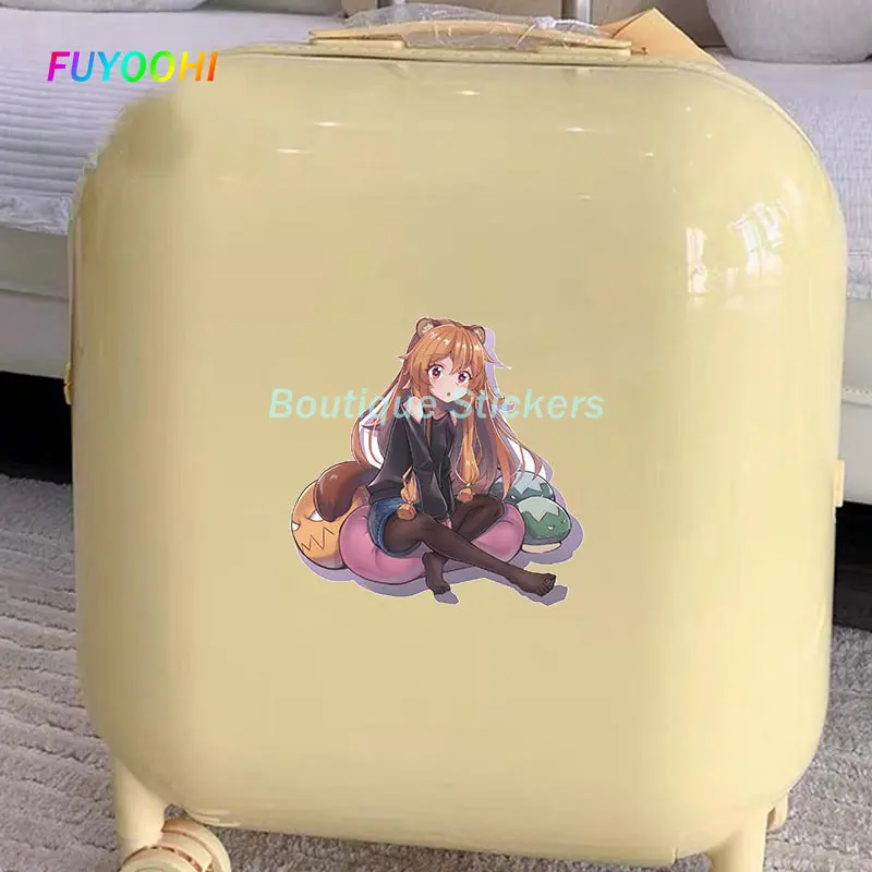 FUYOOHI Play Stickers The Rising of The Shield Hero Raphtaria Car Stickers Anime Waterproof Vinyl Decal Personality Car Label