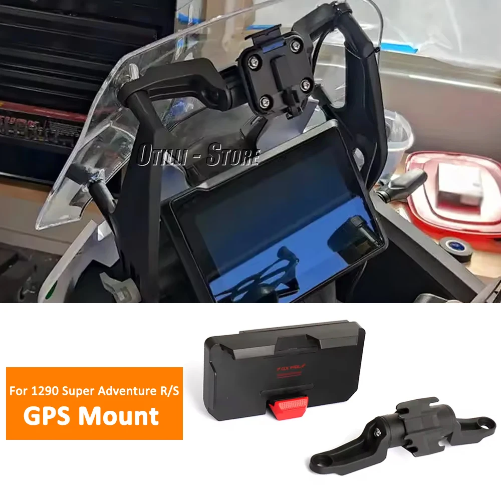 

Motorcycle Accessories Mobile Phone GPS Navigation Plate Bracket Stand Holder For 1290 Super Adventure R S 2017-2024 Accesorios