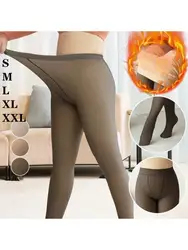S-M L-XL XXL Oversize Sister Pressure Pantyhose Tights Black Silk Female Plus Skin Penetrating Plush Leggings Sexy Autumn Winter