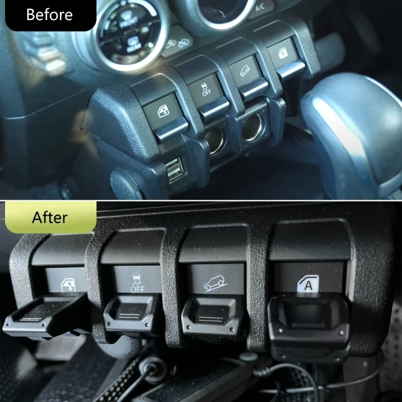  Multiple Interfaces Car Center Console Switches for Enhanced Driving Experience