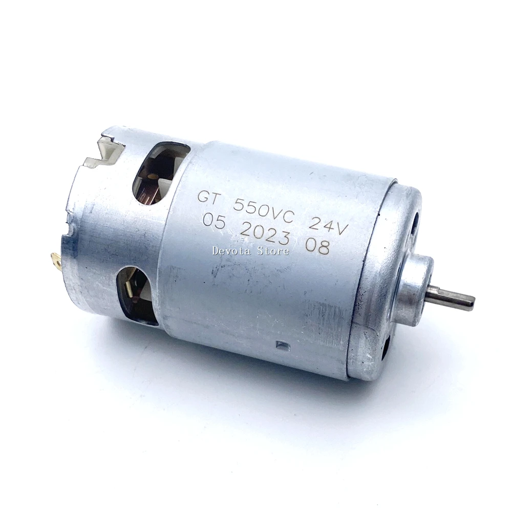 

Car Washing Machine Special DC Motor 21V 24V D Shaft RS550