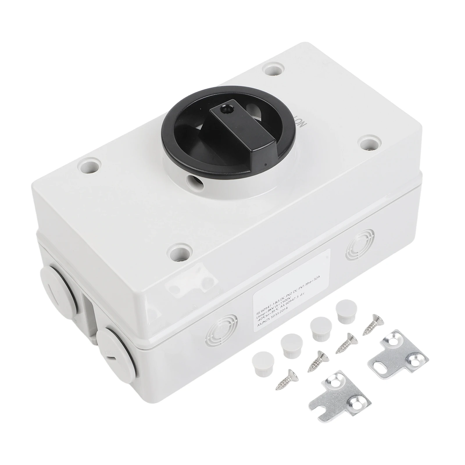 

Reliable Photovoltaic Load Switch IP66 Rated 2P 16A 1000V DC Isolator Circuit Breaker for Efficient Solar System Management