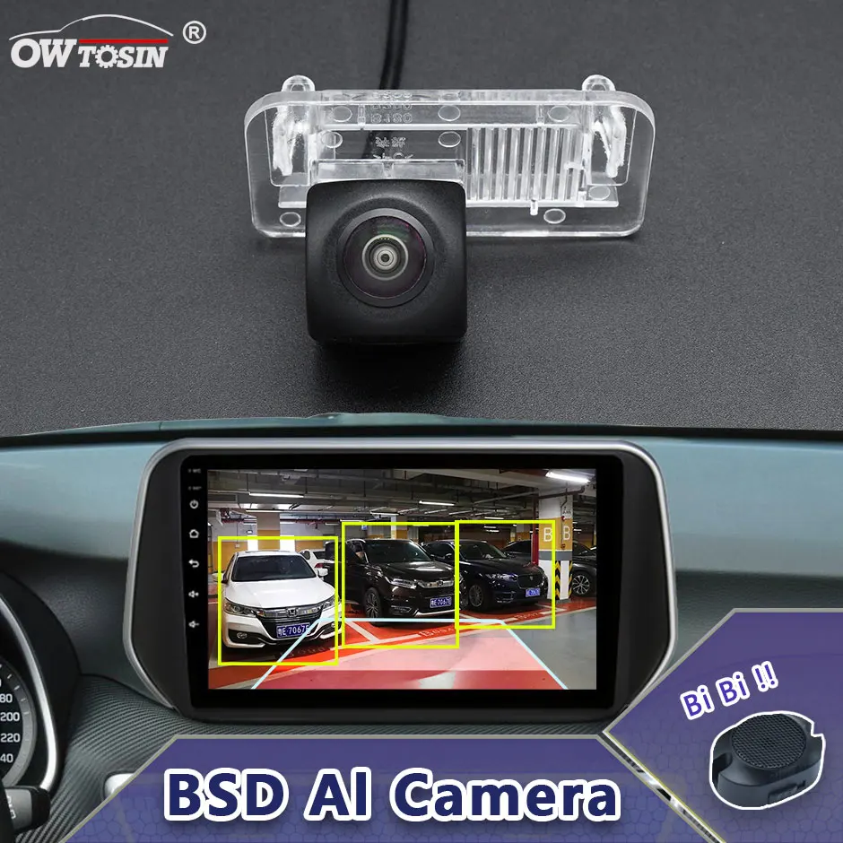 

AHD 1080P ADAS AI Car Vehicle view Camera For Mercedes Benz B Class W246 B180 B200 B220 B250 BSD Blind Spot Radar Alarm Monitor