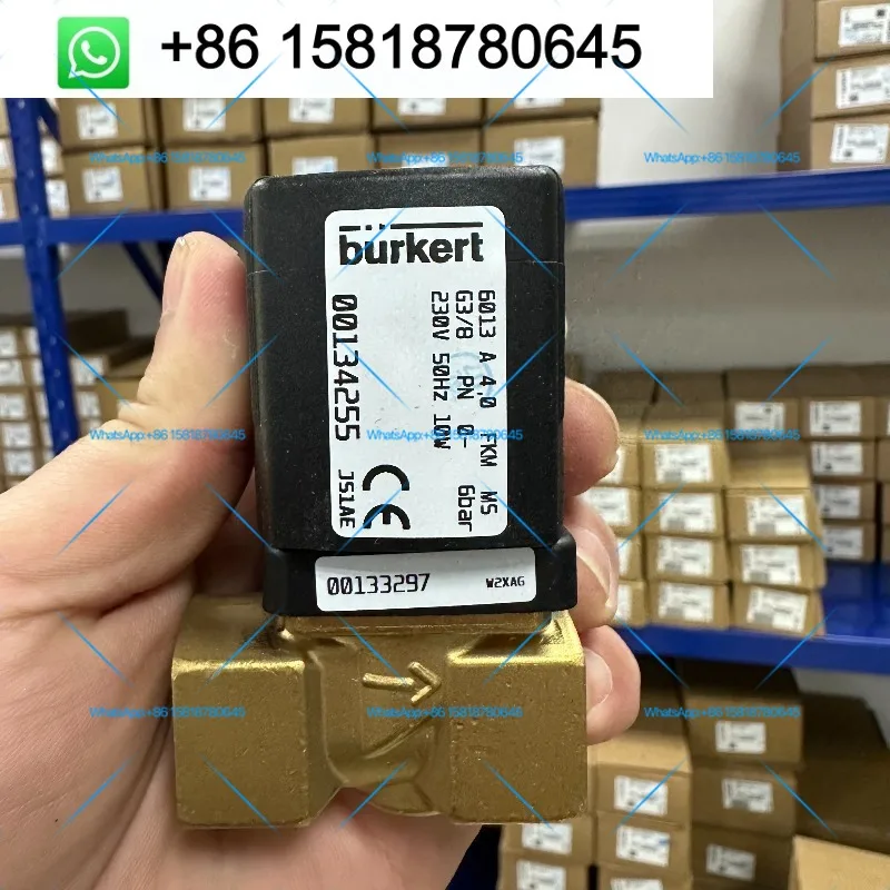 Burkert Baode solenoid valve 6013 A4.0 00134255 FKM 6bar G3/8 genuine