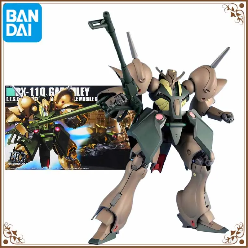 Bandai Original MODEL KIT GUNDAM HG 058 RX-110 Gabthley 1/144 Anime Action Figure Assembly Model Toys  Model Gifts For boys