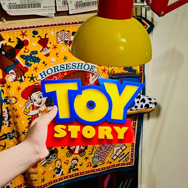 

Cartoon Anime Toy Story 3d Logo Signage Living Room Home Decoration Children'S Room Cartoon Ornament Party Surprise gift