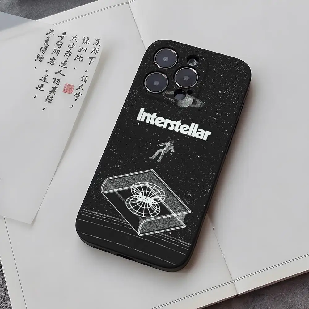 Interstellar Movie Phone Case Shell For Iphone 15ProMax 11 13 15 14 Pro Xs Max Mini Xr X 7 8 6 6s Plus Cover