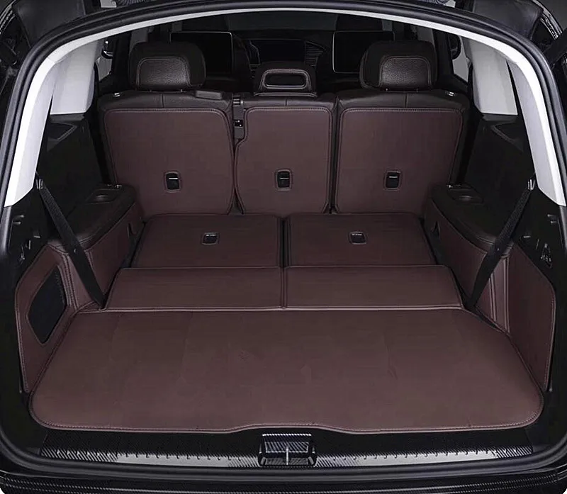 

Custom special car trunk mats for Mercedes Benz GLS 580 6 7 seats 2026-2020 X167 cargo liner boot carpets cover for GLS580 2025