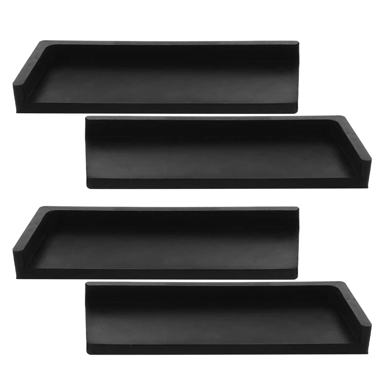 

4pcs Anti-Slip Furniture Pads For Hardwood Floors Non-Slip Rectangle Sofa Leg Cushion Stabilizing Pad Couch Stoppers Rubber Feet