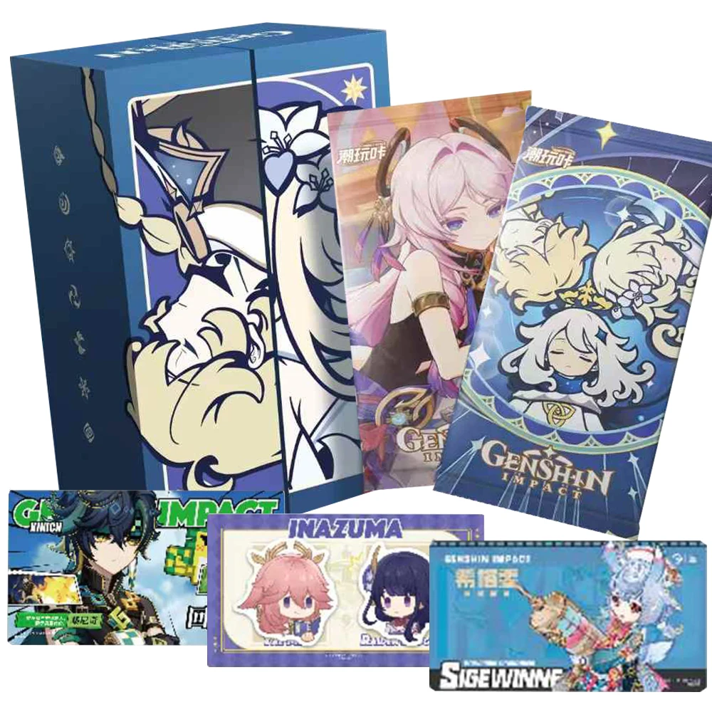

Adventure Game Genshin Impact Collection Cards Mavuika Hot Stamping Luminous Rare Limited Edition Cards Holiday Gifts for Player