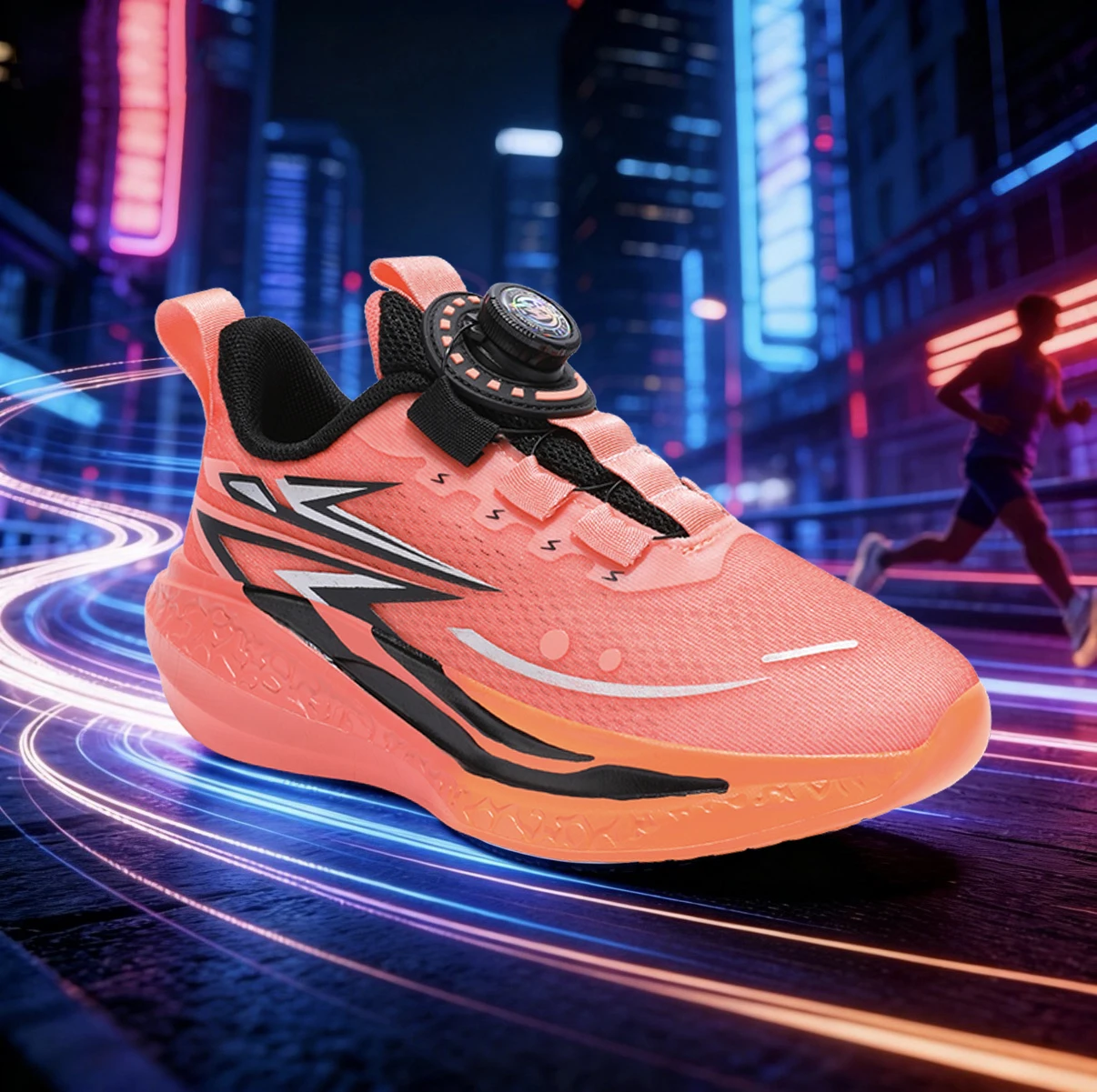 

Non Marking Sole Kids Sports Shoes Clean Floor Friendly Breathable Sneakers Wear Resistant for Indoor Play