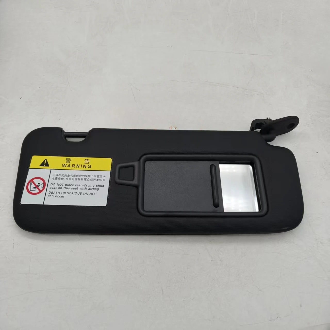 For Kia K3 2019 / Forte /Cerato 2019-2021 Car Interior Sun Visor Black Sun Guard with Vanity Mirror 85210-Q81000WK 85220-Q8100WK