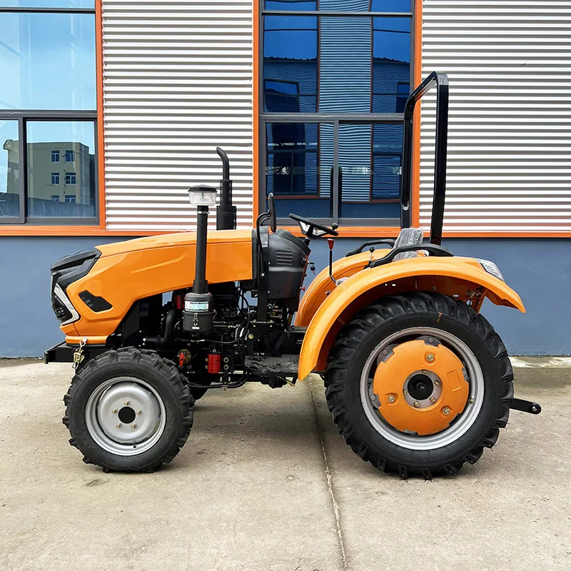 Manufacturer Supply Farming Equipment 4WD 4 Wheel 40hp 45hp 50hp Compact Mini Multifunctional Farm Tractor Tractors