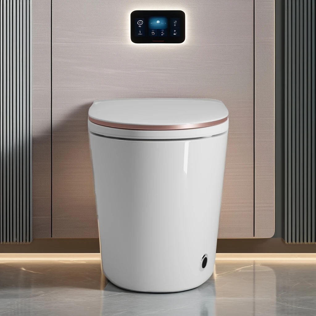 Airow Nuca Electric Bathroom Japanese Automatic Intelligent Toilet Wc Commode Toilet White Smart Toilet Bowl
