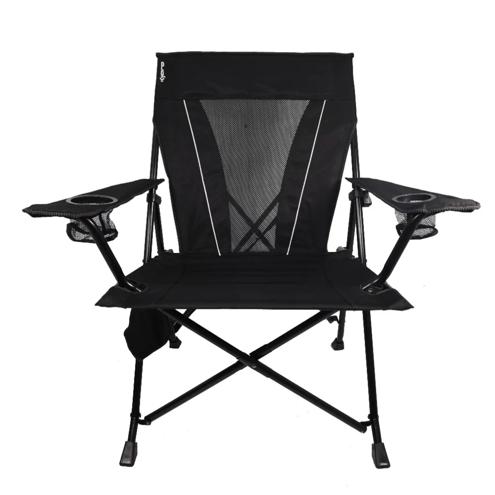 

Lightweight Chair Dual Lock Portable Camping and Sports Adult Chair Free Shipping Black Lounge Chairs Outdoor Furniture Foldable