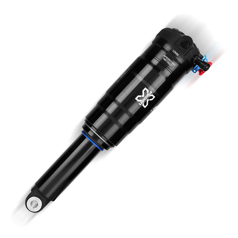 X-Fusion DH Bike Rear Shocks 185/225mm Aluminum Alloy Ear Trunnion Downhill MTB Mountain Bicycle Rear Shock Absorber