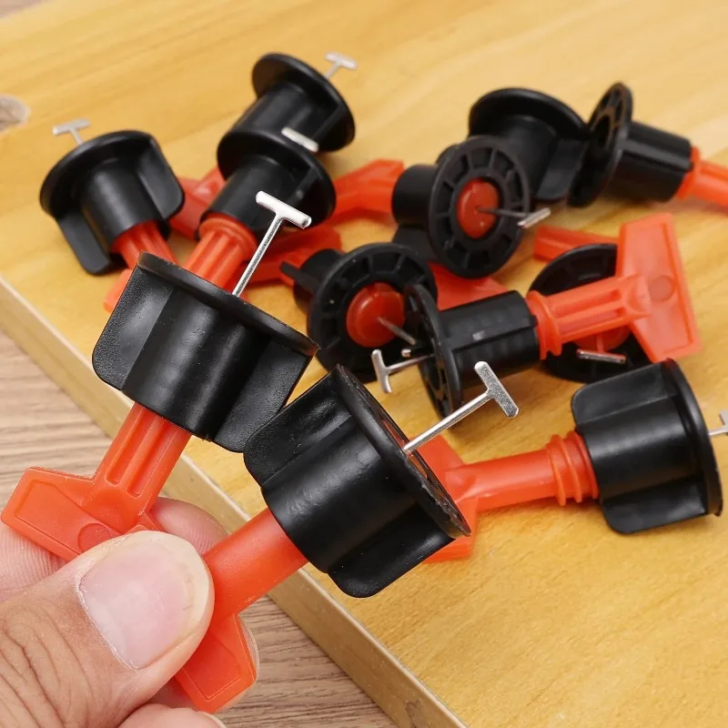 Floor Tile Leveling System Clip Adjustable Ceramic Tile Spacer Porcelain Ceramic Leveler Kit Construction Level Wall Tile Laying