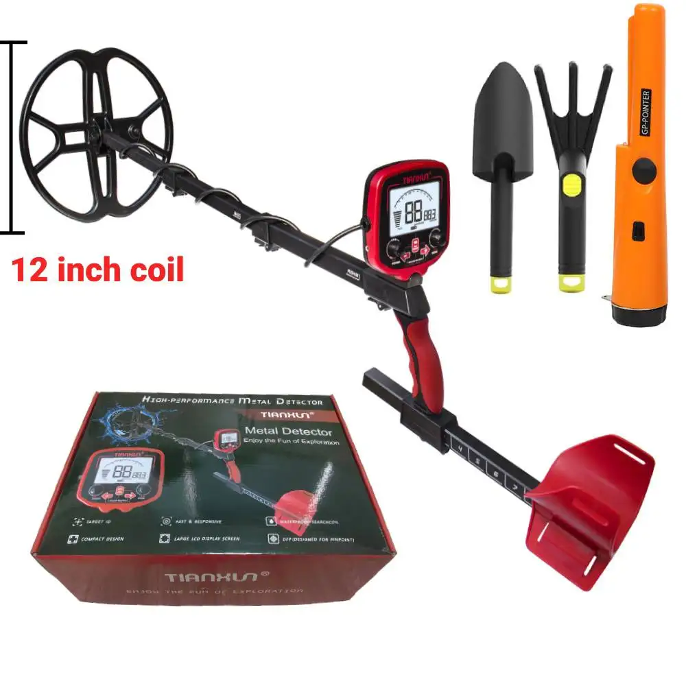 High Performance Underground Metal Detector TX850 Searching Treasure Hunter Gold Detector TX850Z Nuggets Relic-Hunting