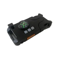 7 in 1 Laser Flashlight bracelet Buckle Wholesales Survival Paracord Bracelet Buckle Hand-woven Infrared Equipment Survive Tool