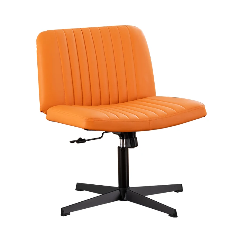 Designer Orange Office Chair Modern Cheap Simple Comfortable Relaxing Office Chair Swivel Study Silla De Escritorio Furniture - Image 6