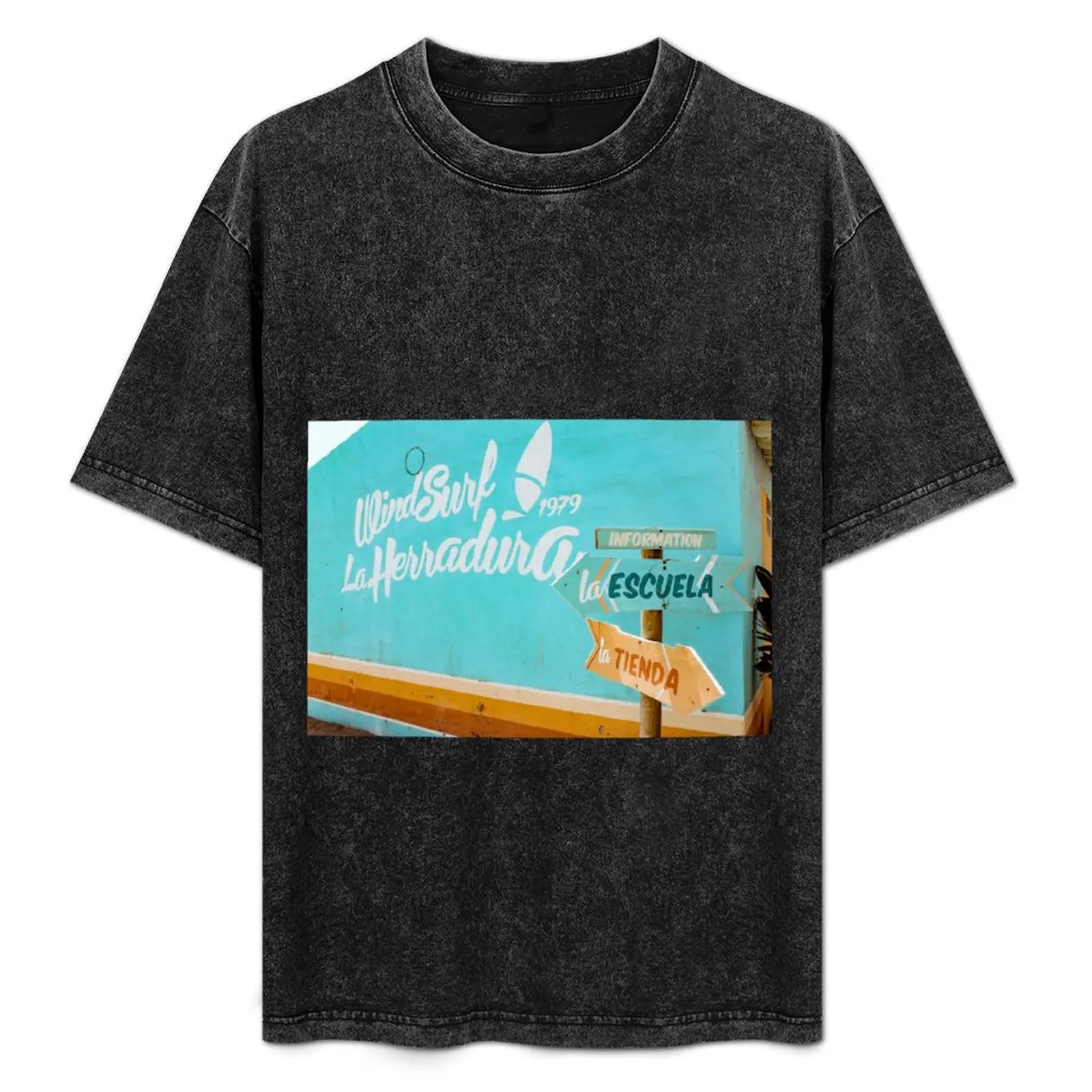 

Surfs Up at La Herradura T-Shirt Trendy Print Short Sleeve T-Shirt