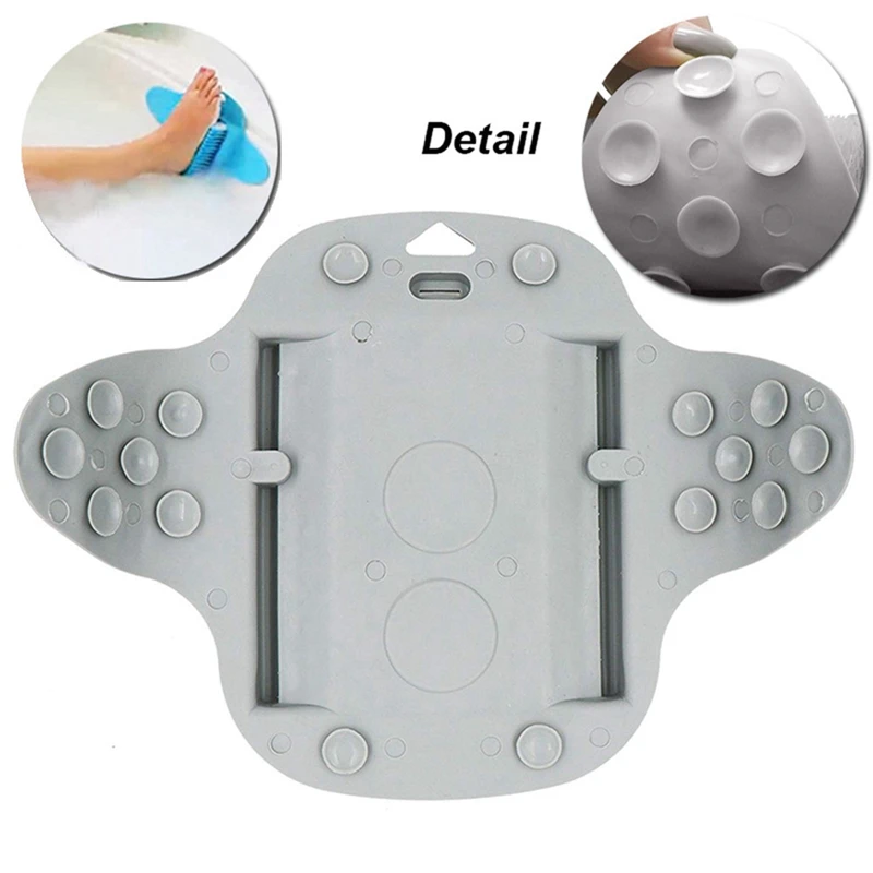 Foot Scrubbing Brush Suspended Foot Grinder With Suction Cup Foot Massage Brush Exfoliating Foot Scrubbing Artifact