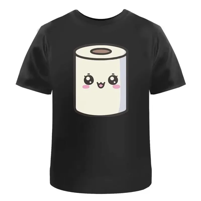 Kawaii Toilet Roll' T Shirt 100 Cotton S Xxl Ta045621