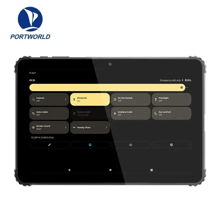 202510インチ Android 12 OS IP68防水 3G 4G LTEタブレットPC 産業用堅牢タブレット 6GB+128GB