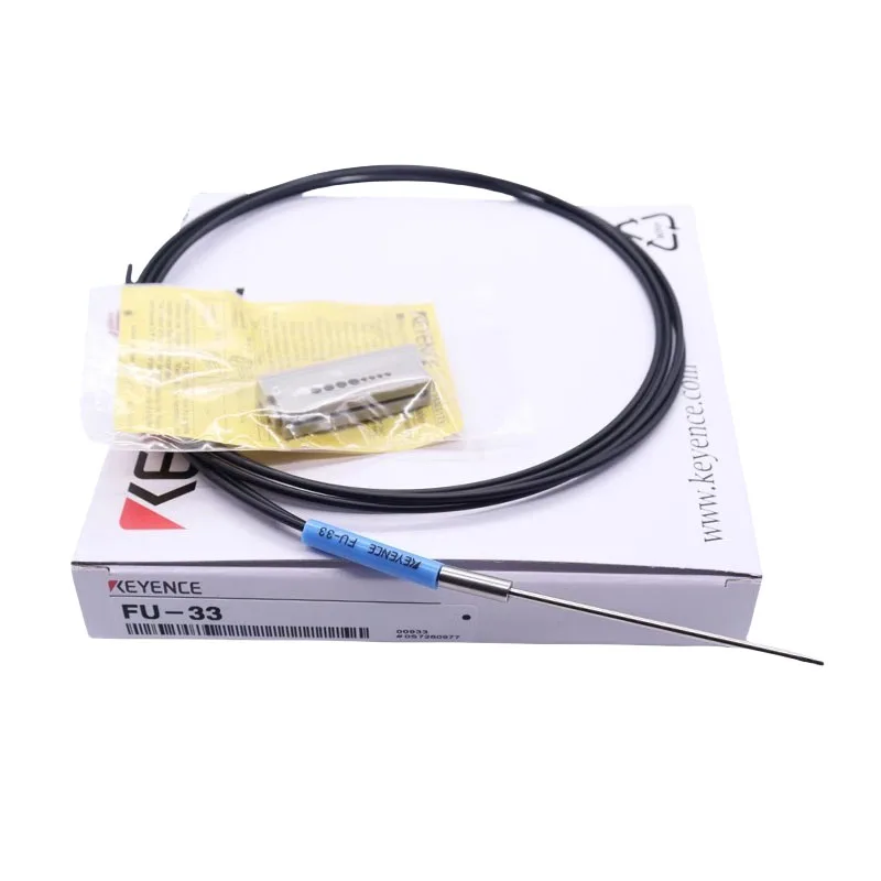 FU-33 New Original KEYENCE Side-sensing diffuse reflection fiber optic sensor
