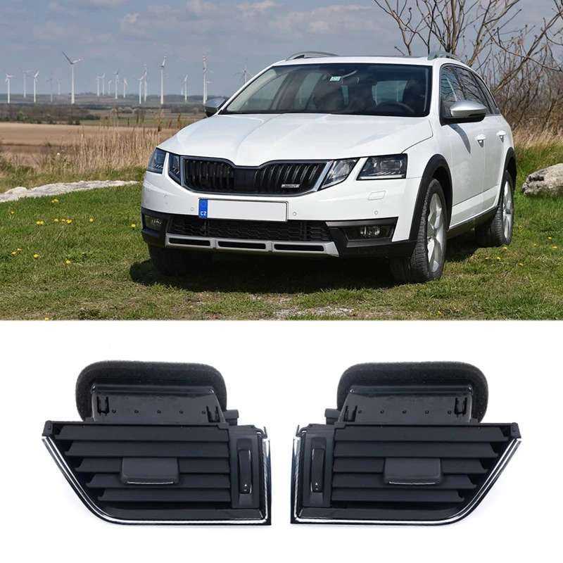 Presa d'aria centrale del cruscotto dell'auto per Skoda Octavia 2015-2018 5 ed819702