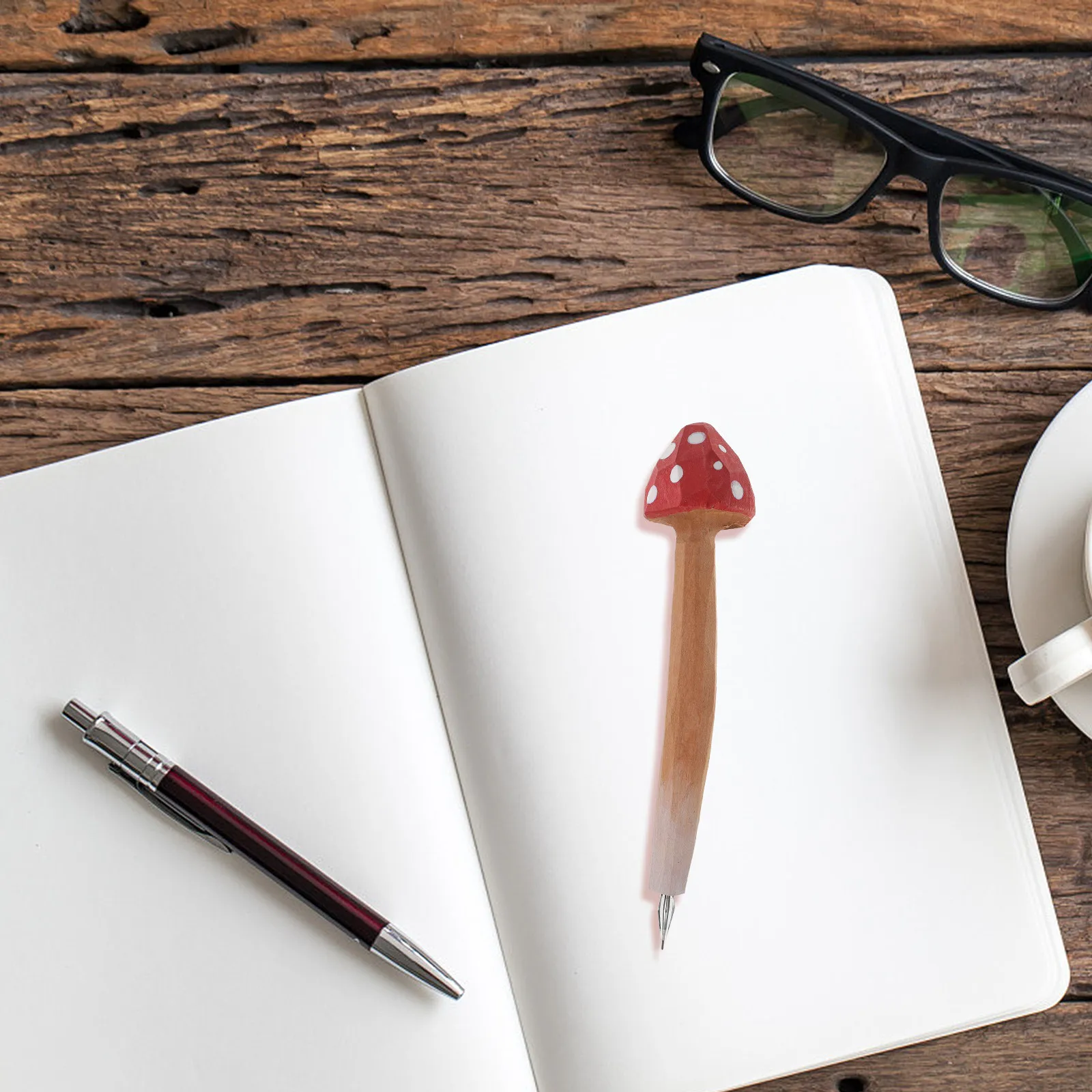 

Ручка-шариковая в форме гриба, эргономичный дизайн, для письма, для студентов, офиса, дома, школьные принадлежности