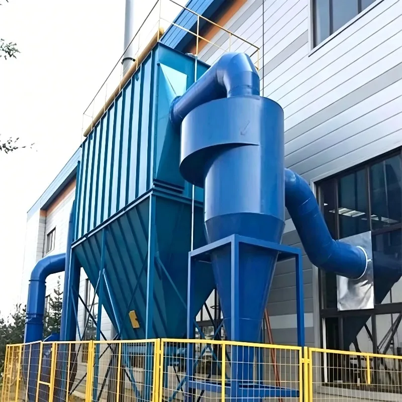 New Arrival High Resistant Cyclone Dust Separator with Discharge Valve for Biomass Boiler Flue Gas Treatment