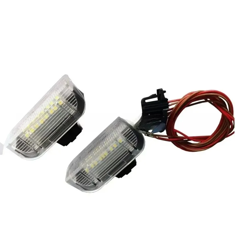 2X LED فوتويل بشاملة لباب حافة ضوء ANGRONG الجانب الباب ضوء VW Golf5 Golf6 طوارق تيجوان جولف باسات CC جيت