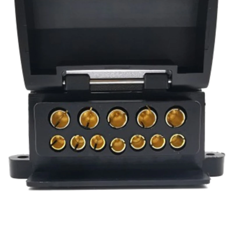 12 Pin Flat Trailer Socket Plug Set Connector Female & Male Boats DropShipping